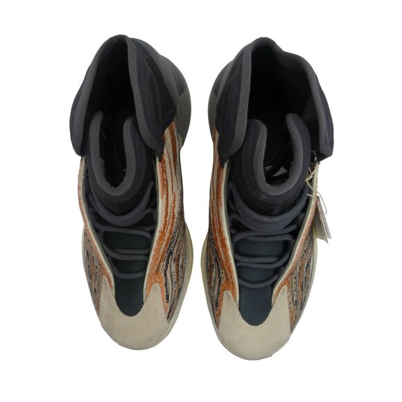 Adidas Men's YZY QNTM‎ Flash Orange Fall Sneakers Size 11 - Picture 3 of 10